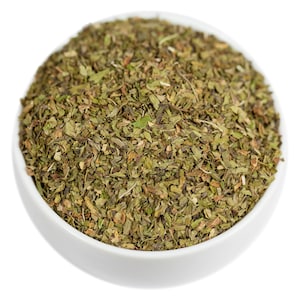 Organic Peppermint Tea, Loose Leaf Dried Peppermint leaves, 100% Pure, All Natural, Tummy Stomach Soothing Herbal Tea for Digestion
