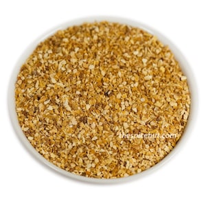 Pure Lemon Peel Granules - Dried Lemon Zest for Baking Cooking and Tea - Dried Citrus Peel Zest for Dessert - Natural Lemon Citrus Flavoring