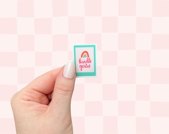 Kindle Girlie Sticker