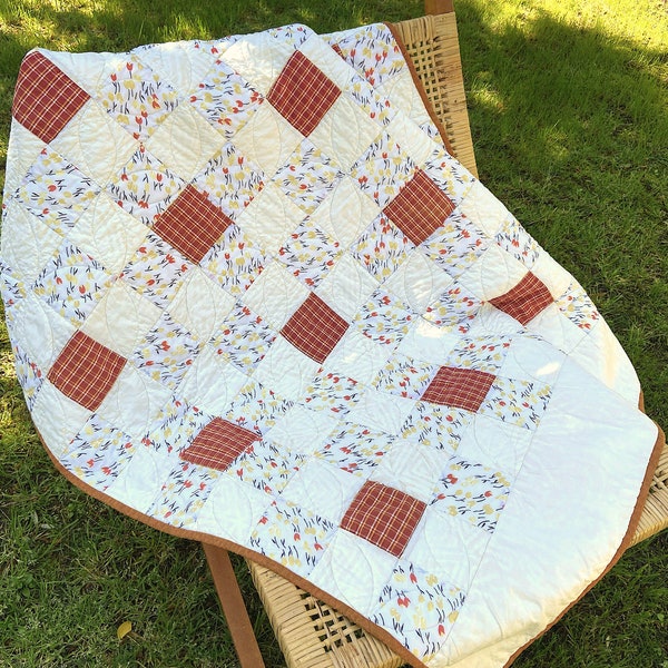 Morning Bloom Crib Quilt