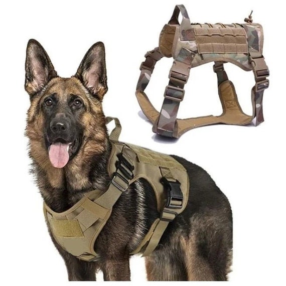 tener De nada federación Arnés de perro militar K9 chaleco de perro pastor alemán - Etsy México