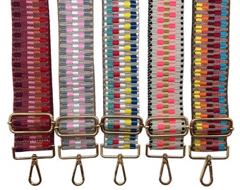 Woven Purse Straps | Game Day | Crossbody | Guitar | Messenger | Bag | Adjustable | Shoulder