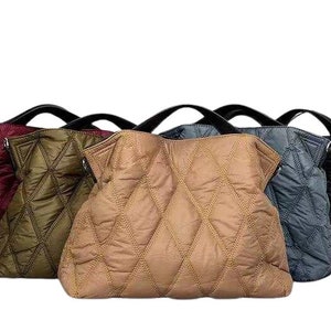 Quilted Multi Way Purse & Strap | Quilted Handbag | Cross Body Bag | Adjustable Strap | Guitar Strap | Nylon Bag | Messenger Bag | Crossbody