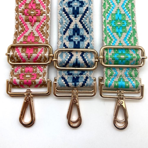 Woven Canvas Purse Strap Black & White Bee 2inch Etsy