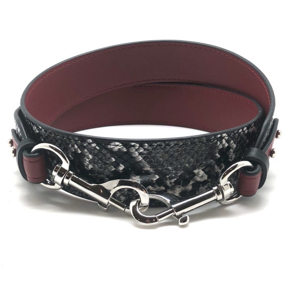 Snakeskin purse strap hotsell