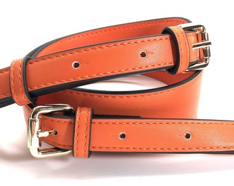 Classic Vegan Leather Strap in Gold - Various Colors