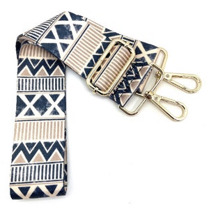 Max Woven/Ribbon Purse Strap | Gameday | Crossbody | Guitar | Messenger | Bag | Adjustable | Shoulder