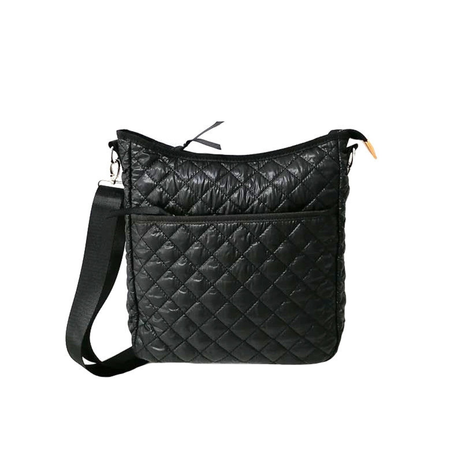 elia quilted puffer tote bag