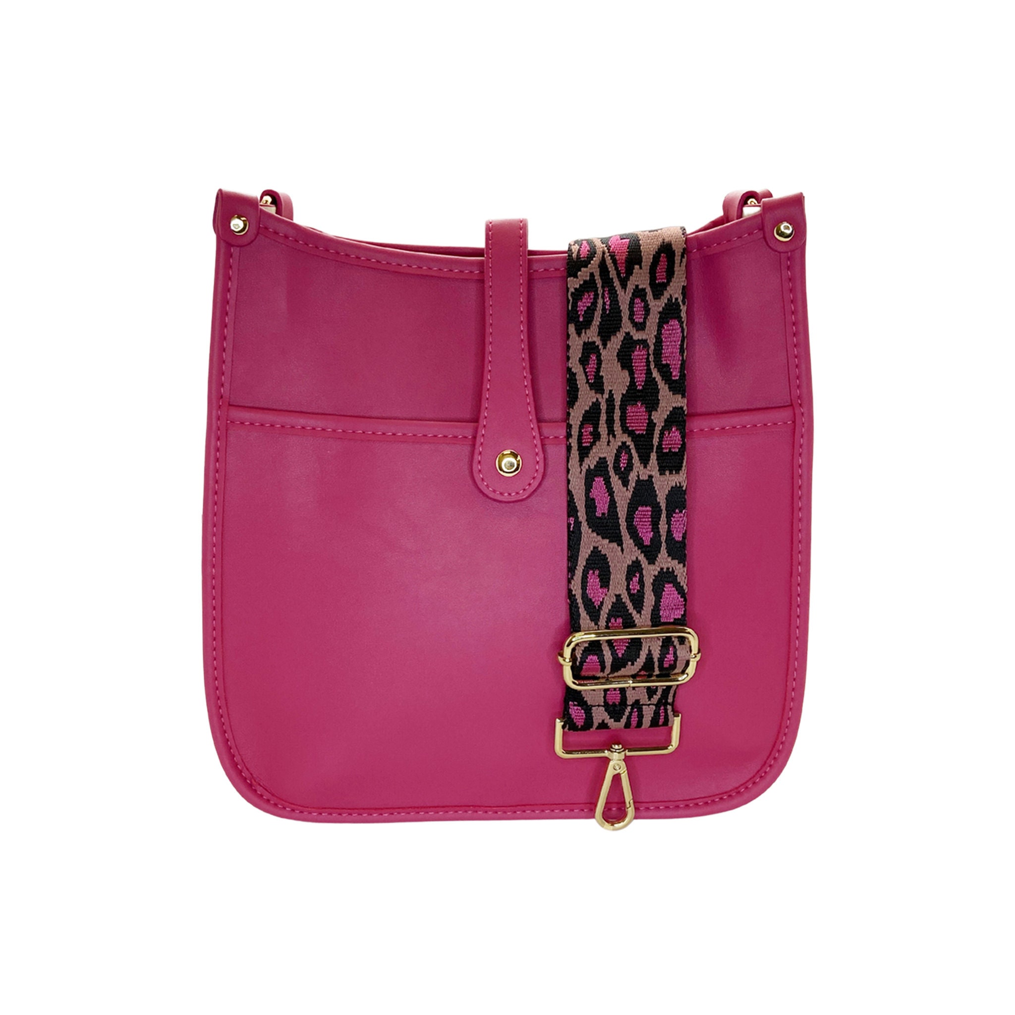 Vegan leather handbag Samara Pink in Vegan leather - 34676320