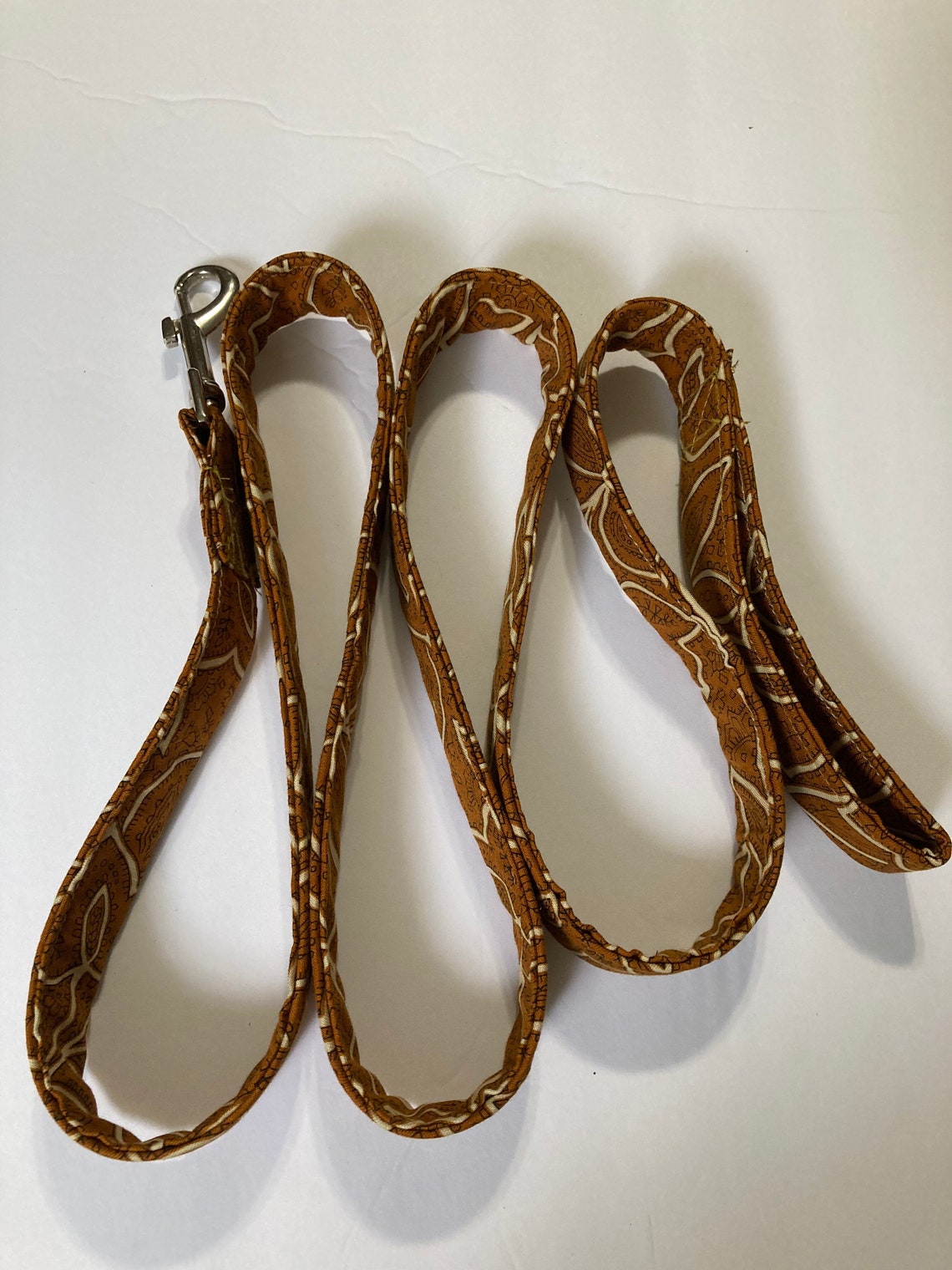 Custom Personalized Fabric Dog Leashes Reinforced With Nylon Etsy