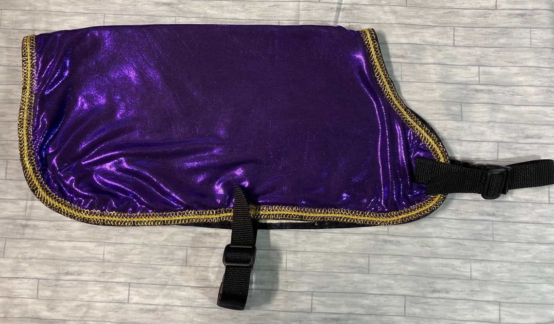 Purple dog show coats grooming coat customizable for show Etsy