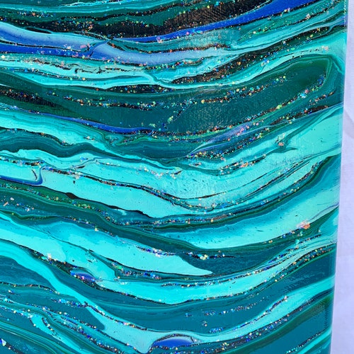 Acrylic high quality Abstract Fluid Painting