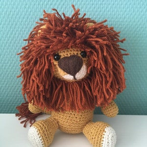 Lion Crochet Pattern - Stuffed Animal / Plush Toy