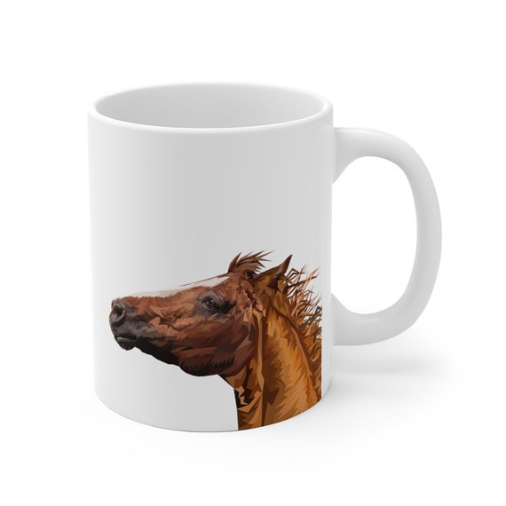 Gift for Mustang Horse Lover Coffee Mug Cup 