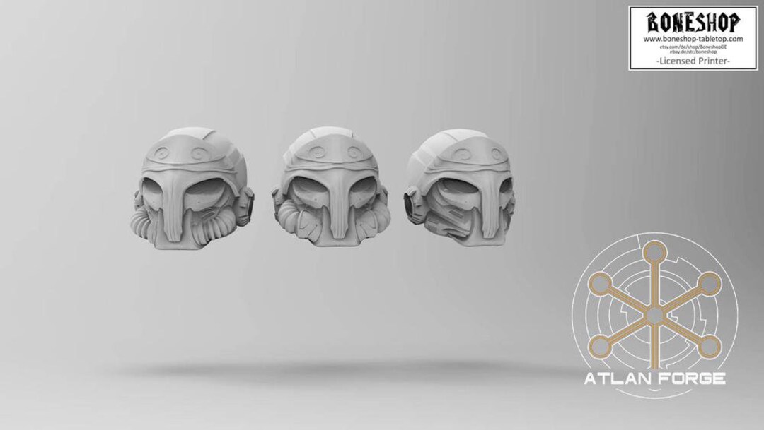 Pack 1 minoan Assault Myrmidon Helmets 32 Mm-40 Mm - Etsy Australia