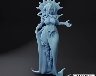 Twin Goddess Miniatures „Flaya - Lilithid Mind Seducer 6" 28mm | 32mm | Boneshop