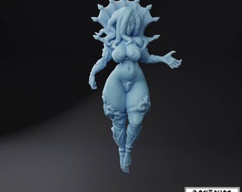 Twin Goddess Miniatures „Flaya - Lilithid Mind Seducer 4" 28mm | 32mm | Boneshop