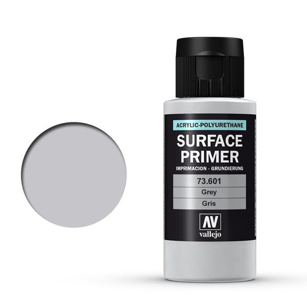 Apprêt de surface Vallejo gris (60 ml) (73.601)