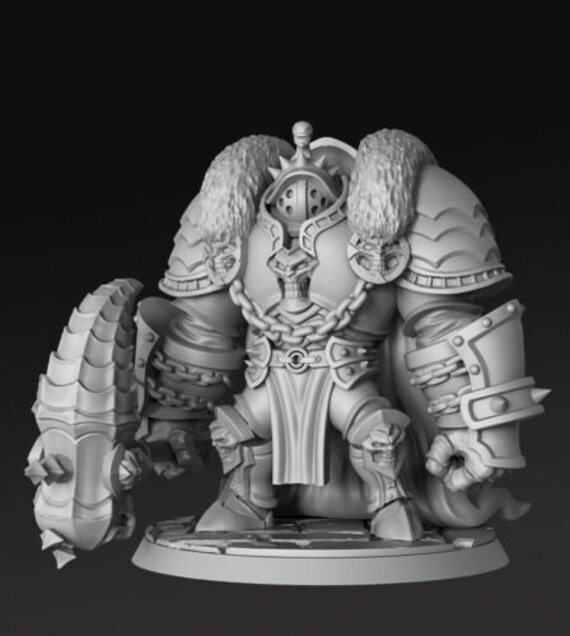 Hero Size Tabletop DnD Dungeons and Dragons Pathfinder ADAMANTINE GOLEM