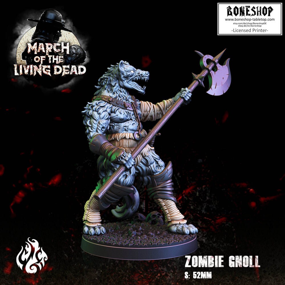 Zombie Gnoll - Etsy