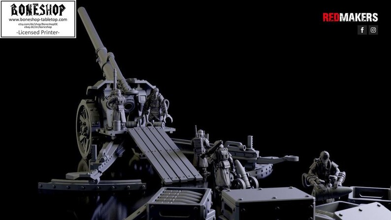 Imperial Force „Death Squad Engineers BUNDLE" Red Makers28mm 35mm Boneshop
