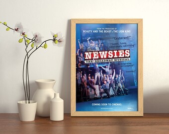 Newsies Poster Etsy