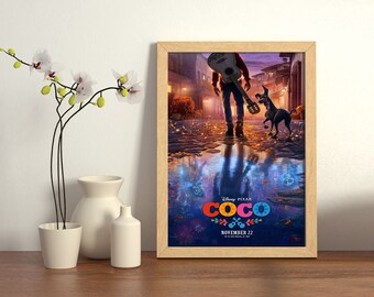 Coco Movie Poster Etsy