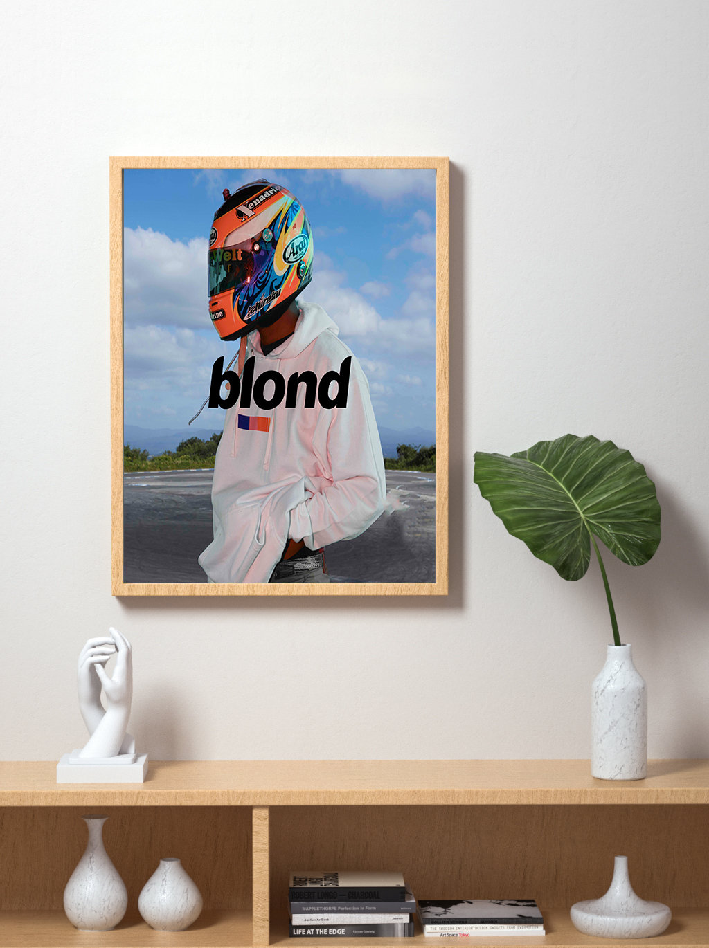 Frank Ocean Poster Rapper Music Star Blond Wall Decor Silk