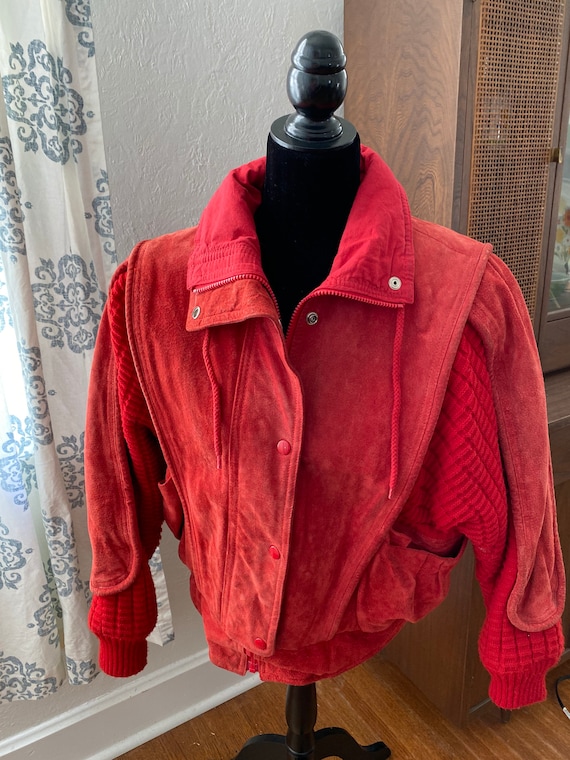 1980s Women’s Outerbound by HMS Suede and Sweater