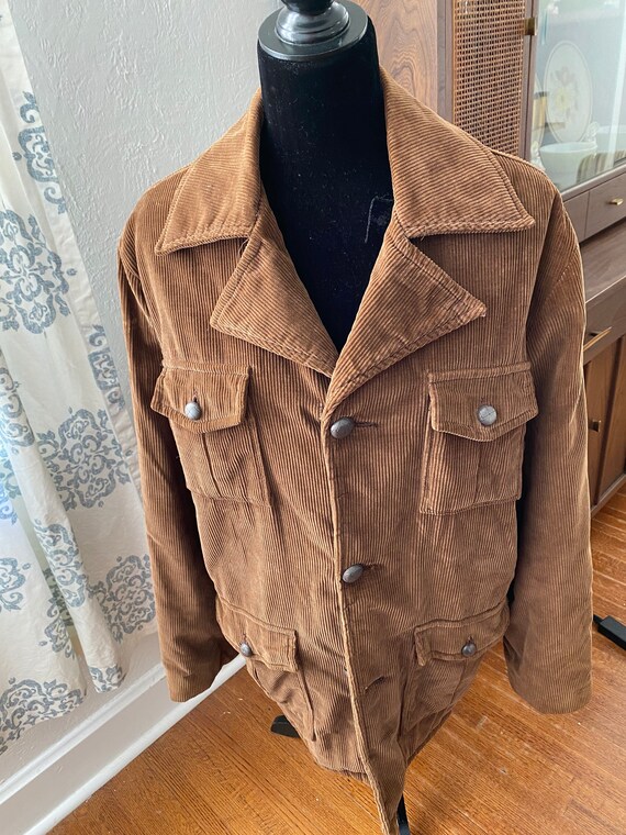 Vintage Men’s Park Ave Lined Corduroy Jacket Japan