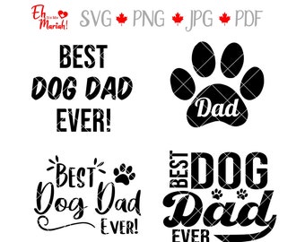 Download Dog Dad Svg Etsy