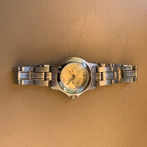 Attractive & Elegant Genuine Silver Mercury Dime coin Womens&#39; Quartz Watch