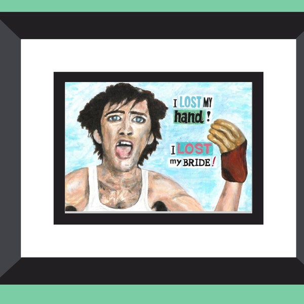 Nicolas Cage Card - Etsy