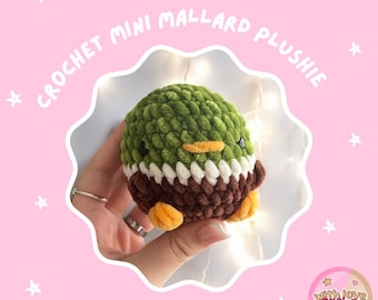 Duck Plush | Crochet Mallard Plush | Duck Stuffed Toy | Stuffed Animals | Mallard Teddy | Crochet Duck Stuffed Animal | *PHYSICAL ITEM*