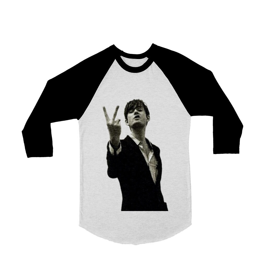 Jarvis Cocker // Pulp // Raglan // 3/4 Sleeve // Baseball //  T-Shirt