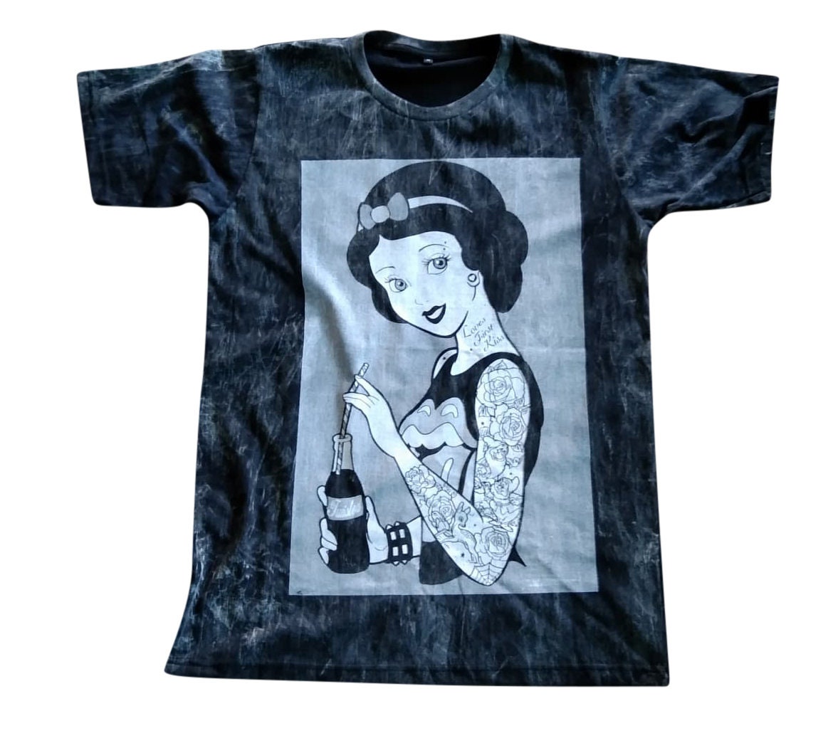 Tattoo Snow White Music T-Shirt