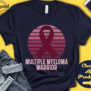 Multiples Myelom Shirt | Multiples Myelom-Bewusstsein | Weinrotes Band | Kriegerin | Kämpfer | Eingriff | Erholung | Tank Hoodie | A1382