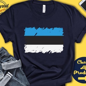 Estonia Flag Shirt | Gift For Estonian Gift | Proud Estonian Pride | Estonian Root | European Union Flag Country Shirt | Tank Hoodie | F0055