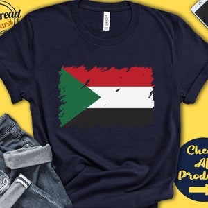 Sudan Flag Shirt | Gift For Sudanese Gift | Proud Sudanese Pride | Sudanese Root | North Africa Flag Country Shirt | Tank Hoodie | F0164