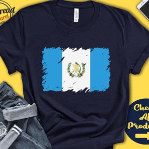 Maglietta con bandiera del Guatemala / Regalo per guatemaltechi / Orgoglio guatemaltechi / Maglietta con bandiera del paese dell&#39;America Centrale / Felpa con cappuccio / F0067