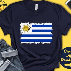 Uruguay Flag Shirt | Gift For Uruguayan Gift | Proud Uruguayan Pride | South America Flag Country Shirt | Tank Hoodie | F0186