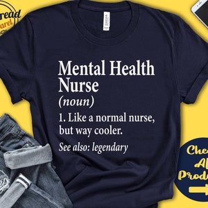 Mental Health Nurse Shirt | Mental Health Nurse Gift | Psychiatric Nurse | Psych Nurse Shirt | Psychiatry Nurse | Tank Top | Hoodie | A0512