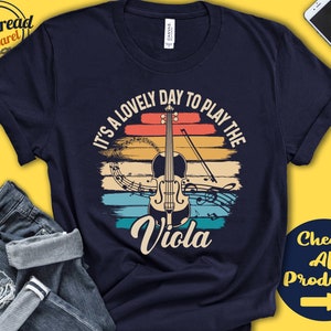 Viola Player Shirt | Viola Gift | Violist Shirt | Orchestra | Stringed | Musician | Music | Instrument | Lovely Day | Tank Hoodie | A2406
