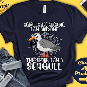 Seagull Shirt | Seagull Lover | Gift | Zoo | Zoologist | Ornithology | Ornithologist | Funny Cool Awesome Animal | Tank Hoodie | A3066
