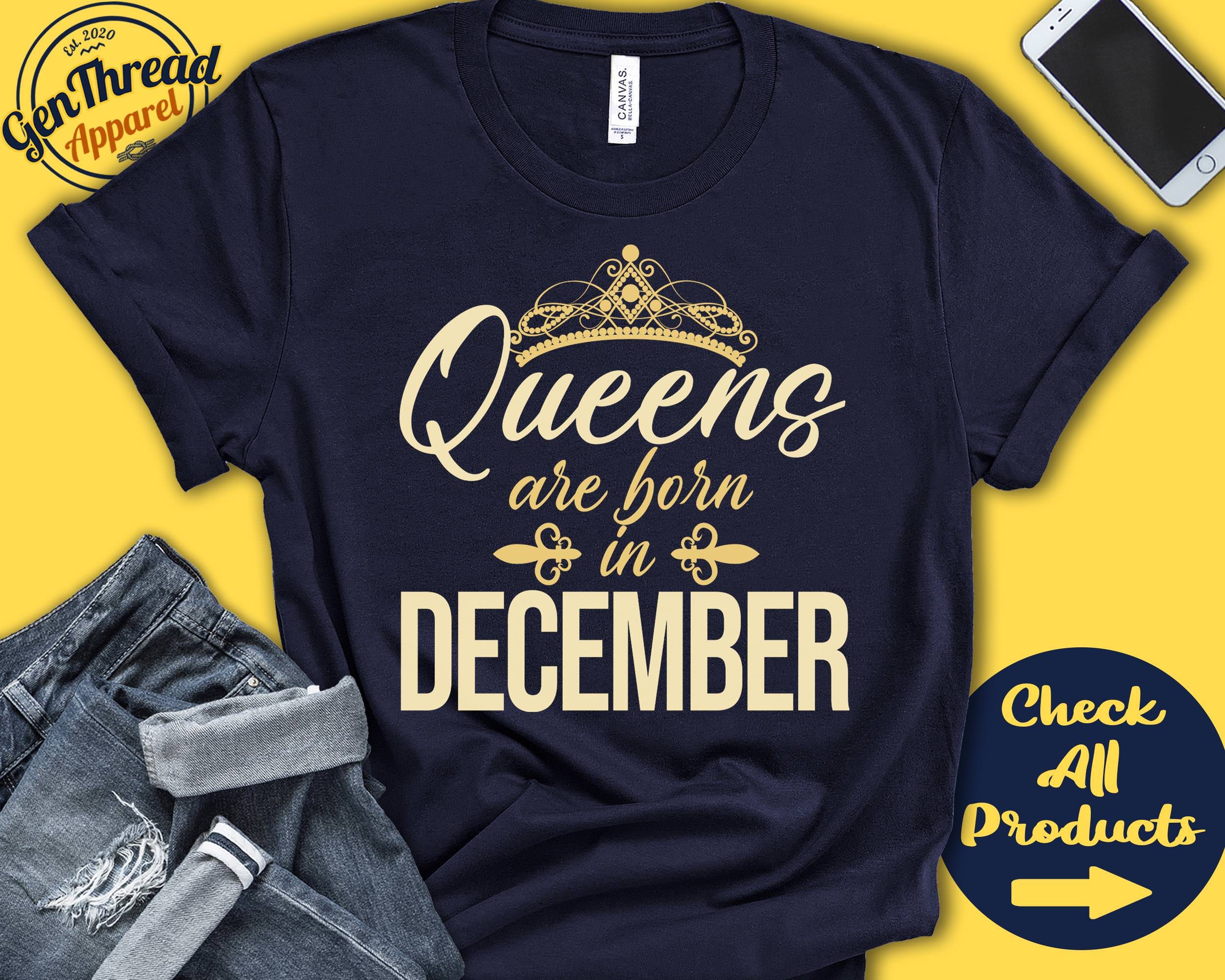 Born in december shirt Clearance
