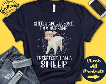 Sheep Shirt | Sheep Lover | Gift | Zoo | Zoologist | Mammalogy | Mammalogist | Funny Cool Awesome Animal | Tank Hoodie | A3227