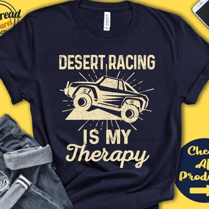 Camiseta Desert Racer | Corrida no Deserto é Minha Terapia | Presente Desert Racer | Corrida na Terra | Camiseta | Esportes Motorizados | Moletom com Capuz | A2069