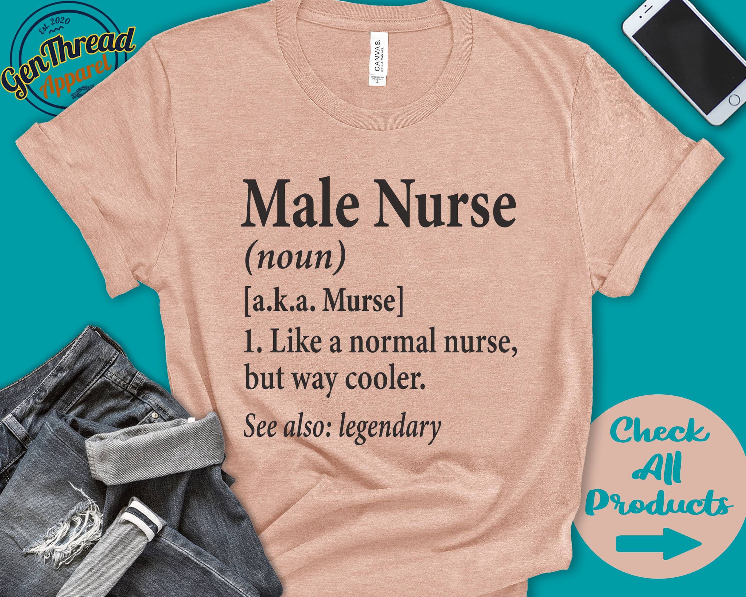 Male Nurse Shirt Male Nurse Gift Murse Gift Funny Male Nurse Murse Tee Male  Nursing Tank Top Hoodie A0511 -  Australia