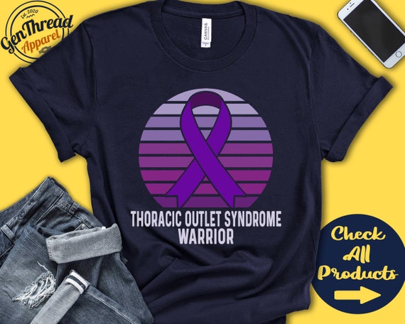 Fight Like A Tos Warrior T-Shirt - Thoracic Outlet Syndrome Fight Like A Tos Warrior T-Shirt - Thoracic Outlet Syndrome