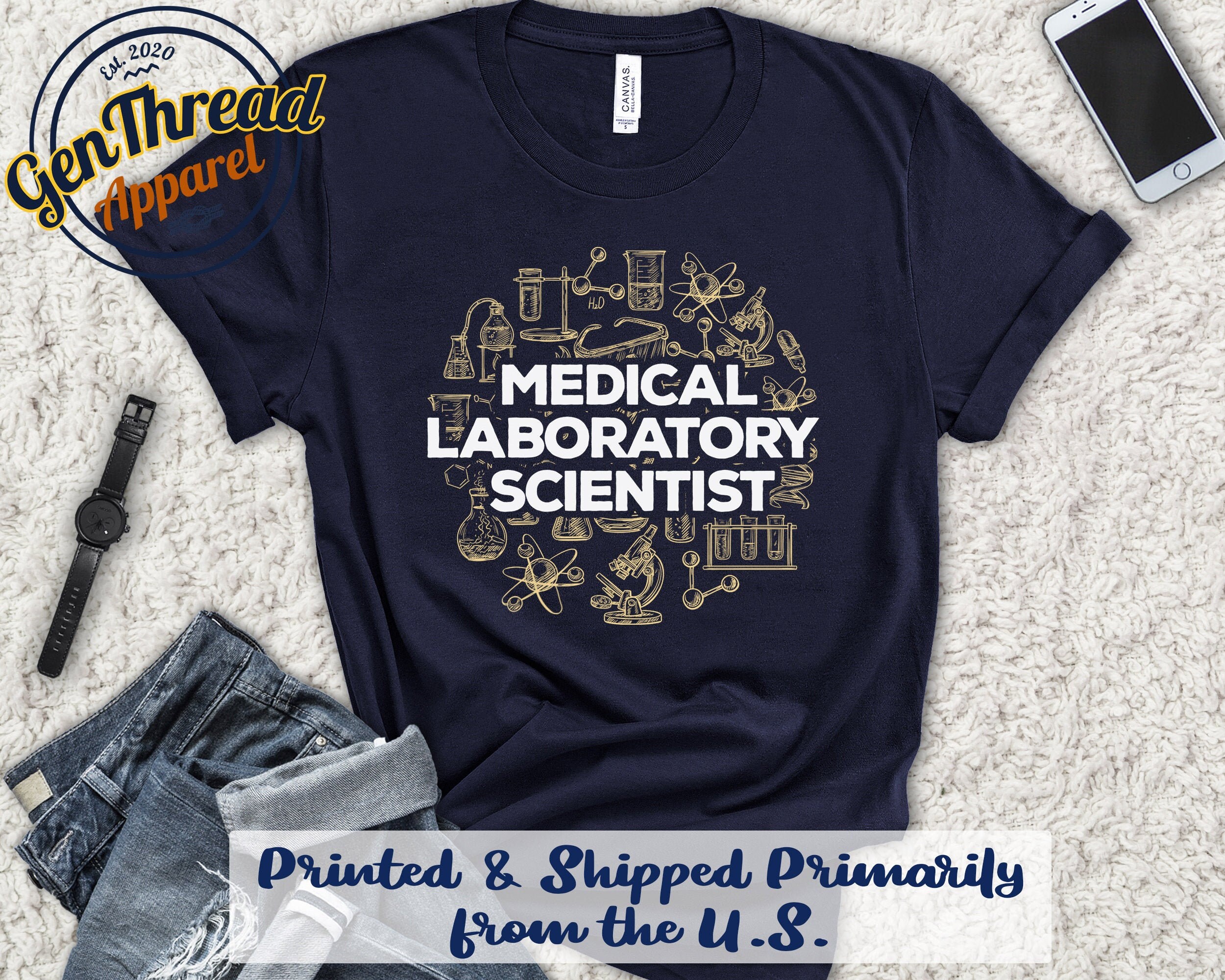 Medical Laboratory Scientist Lab Scientist Gift Medical Etsy